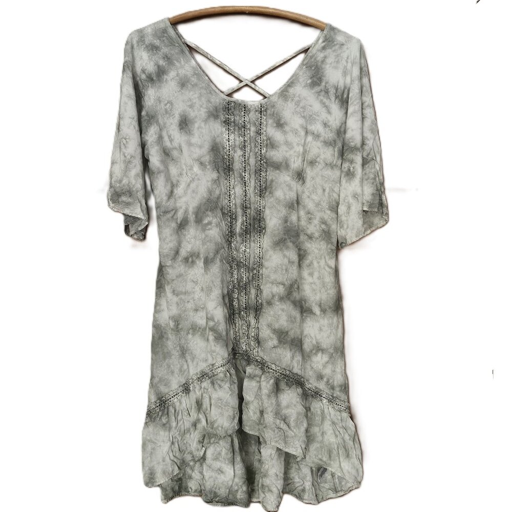 Umgee Tie-Dye Tunic Dress